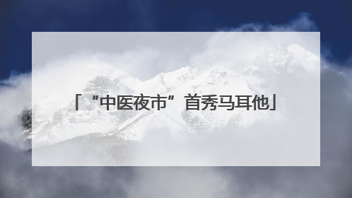 “中医夜市”首秀马耳他