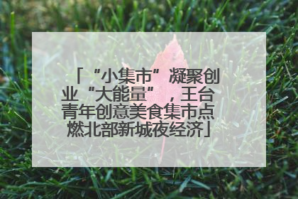 “小集市”凝聚创业“大能量”，王台青年创意美食集市点燃北部新城夜经济
