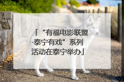 “有福电影联盟·泰宁有戏”系列活动在泰宁举办