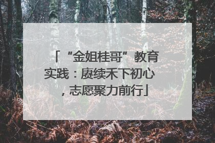 “金姐桂哥”教育实践：赓续禾下初心，志愿聚力前行