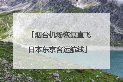 烟台机场恢复直飞日本东京客运航线