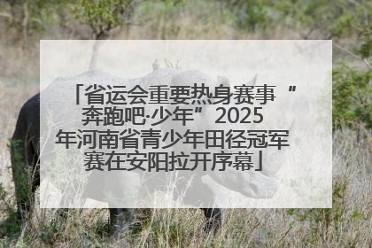 省运会重要热身赛事“奔跑吧·少年”2025年河南省青少年田径冠军赛在安阳拉开序幕