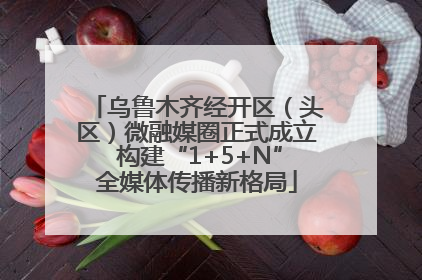 乌鲁木齐经开区（头区）微融媒圈正式成立 构建“1+5+N”全媒体传播新格局