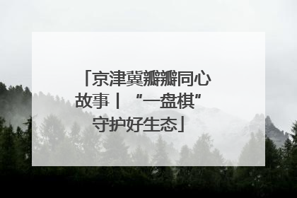 京津冀瓣瓣同心故事丨“一盘棋”守护好生态