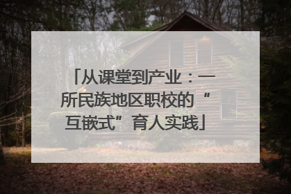 从课堂到产业：一所民族地区职校的“互嵌式”育人实践