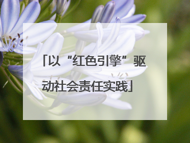 以“红色引擎”驱动社会责任实践