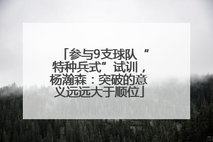 参与9支球队“特种兵式”试训，杨瀚森：突破的意义远远大于顺位