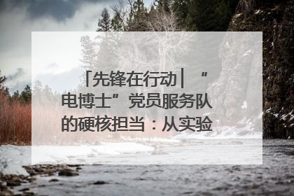 先锋在行动 ▏“电博士”党员服务队的硬核担当：从实验室到抗洪一线