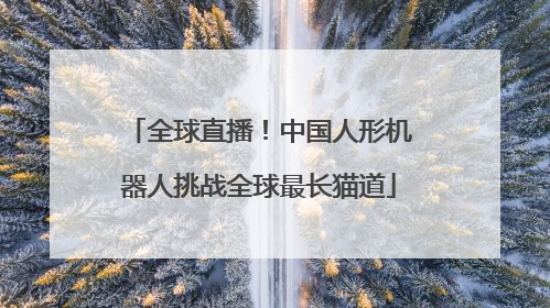 全球直播！中国人形机器人挑战全球最长猫道