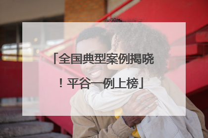 全国典型案例揭晓！平谷一例上榜