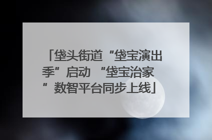 垡头街道“垡宝演出季”启动 “垡宝治家”数智平台同步上线
