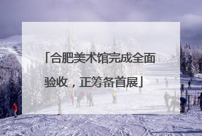 合肥美术馆完成全面验收，正筹备首展