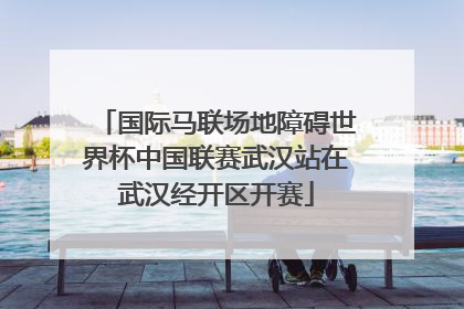 国际马联场地障碍世界杯中国联赛武汉站在武汉经开区开赛