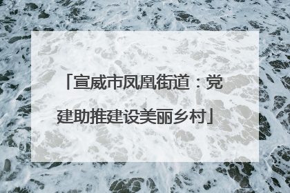 宣威市凤凰街道：党建助推建设美丽乡村