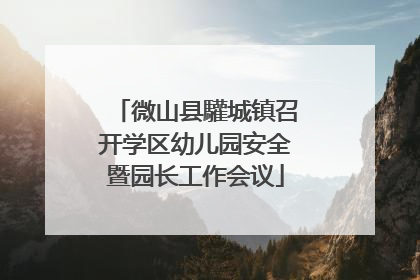 微山县驩城镇召开学区幼儿园安全暨园长工作会议