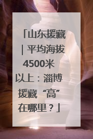 山东援藏｜平均海拔4500米以上：淄博援藏“高”在哪里？