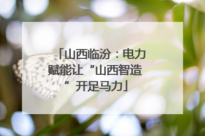 山西临汾：电力赋能让“山西智造”开足马力