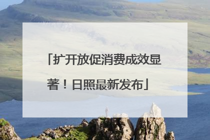 扩开放促消费成效显著！日照最新发布