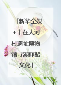 新华全媒+丨在大河村遗址博物馆寻溯仰韶文化
