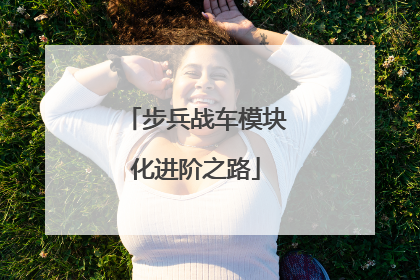 步兵战车模块化进阶之路