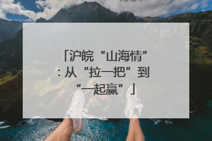 沪皖“山海情”：从“拉一把”到“一起赢”