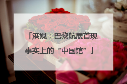 港媒：巴黎航展首现事实上的“中国馆”