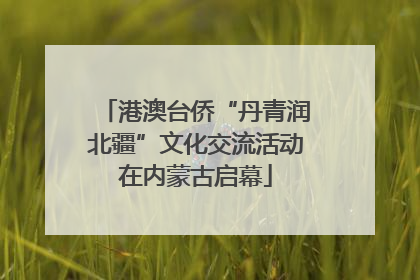 港澳台侨“丹青润北疆”文化交流活动在内蒙古启幕