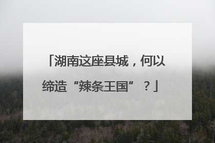 湖南这座县城，何以缔造“辣条王国”？