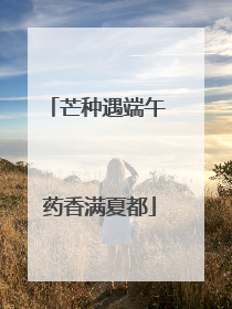 芒种遇端午 药香满夏都