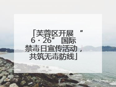 芙蓉区开展 “6・26” 国际禁毒日宣传活动，共筑无毒防线