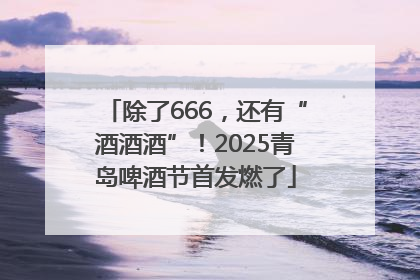 除了666，还有“酒酒酒”！2025青岛啤酒节首发燃了