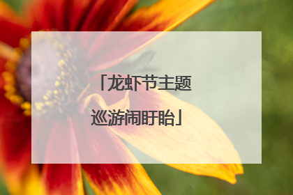 龙虾节主题巡游闹盱眙