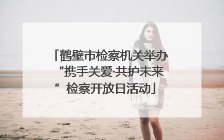 鹤壁市检察机关举办“携手关爱·共护未来”检察开放日活动