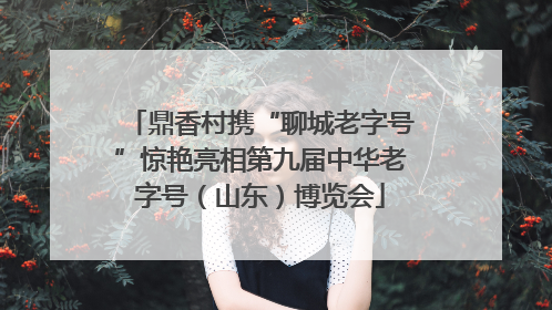 鼎香村携“聊城老字号”惊艳亮相第九届中华老字号（山东）博览会