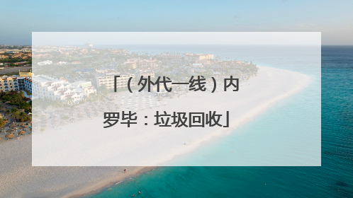 （外代一线）内罗毕：垃圾回收